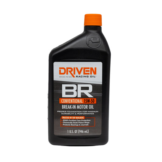 BR50 15W-50 Conventional Break-In Oil, Quart