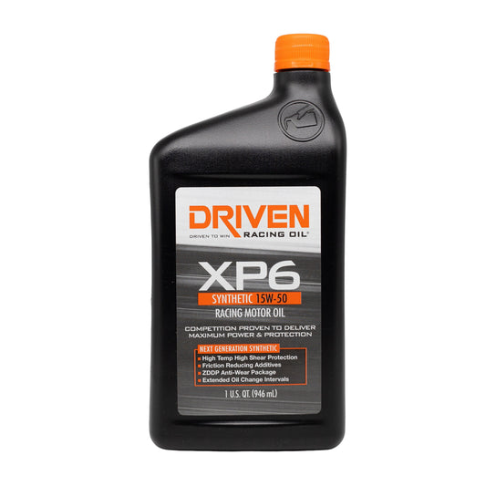 XP6 Synthetic Racing Oil, 15W-50 Quart