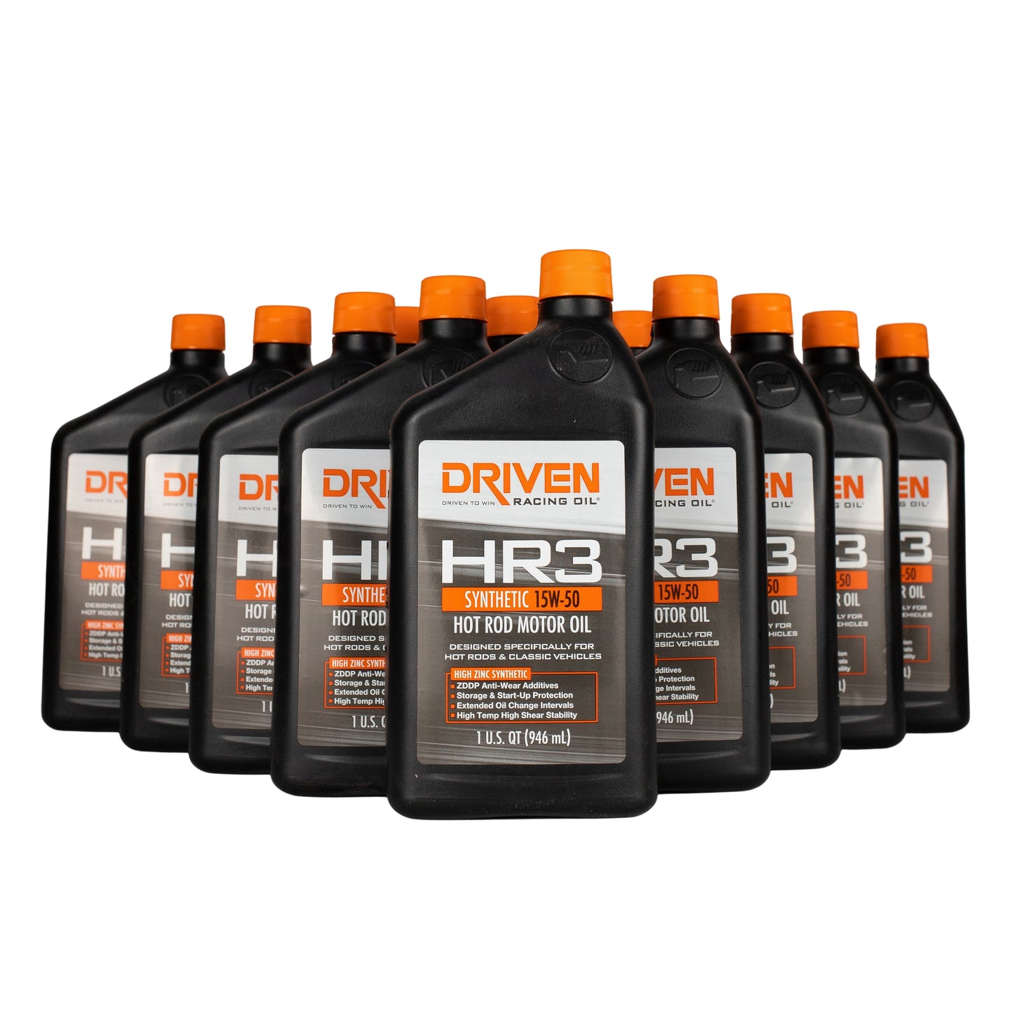 HR3 15W-50 Synthetic Hot Rod Oil, Quart