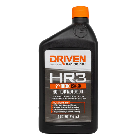 HR3 15W-50 Synthetic Hot Rod Oil, Quart