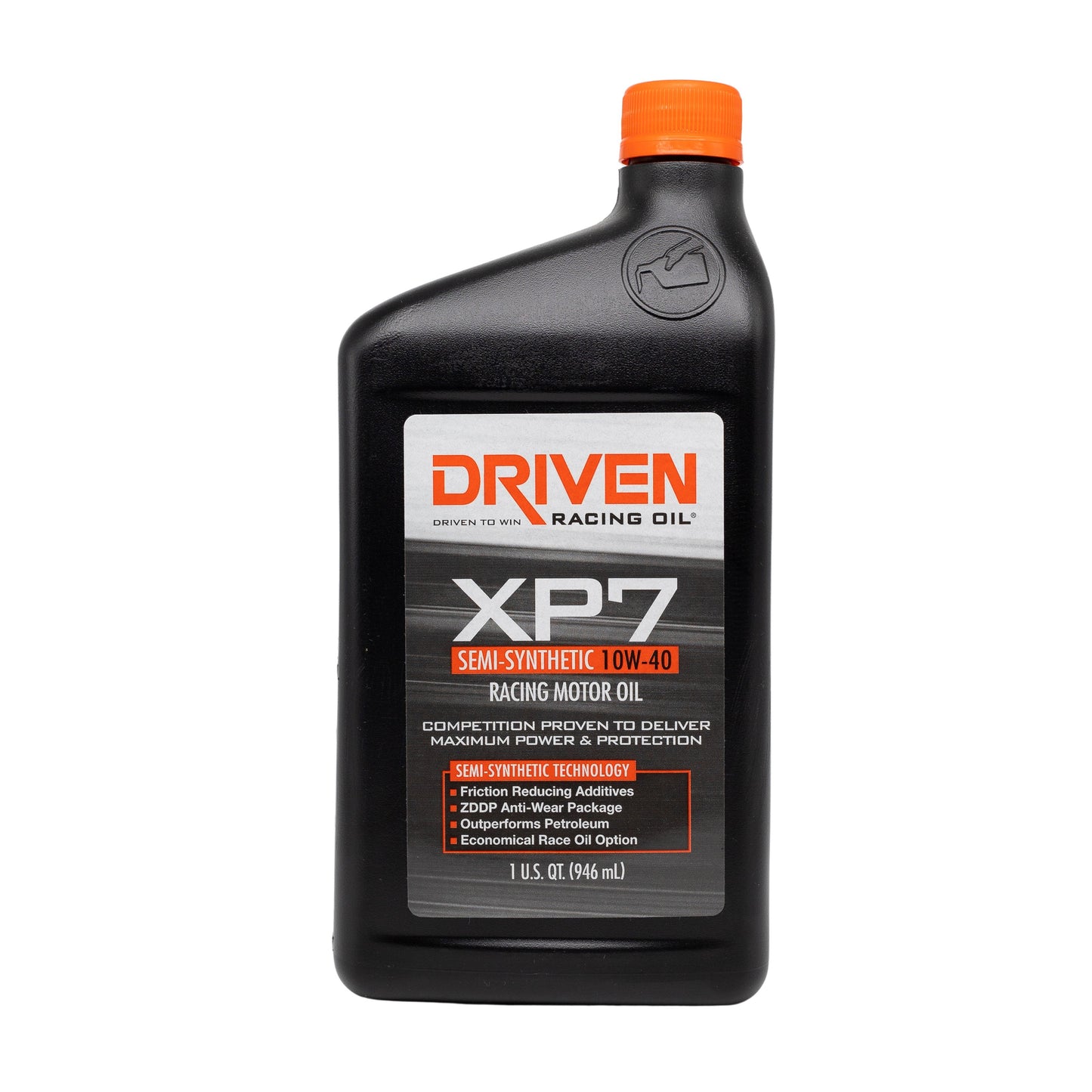 XP7 Semi-Synthetic Racing Oil, 10W-40 Quart