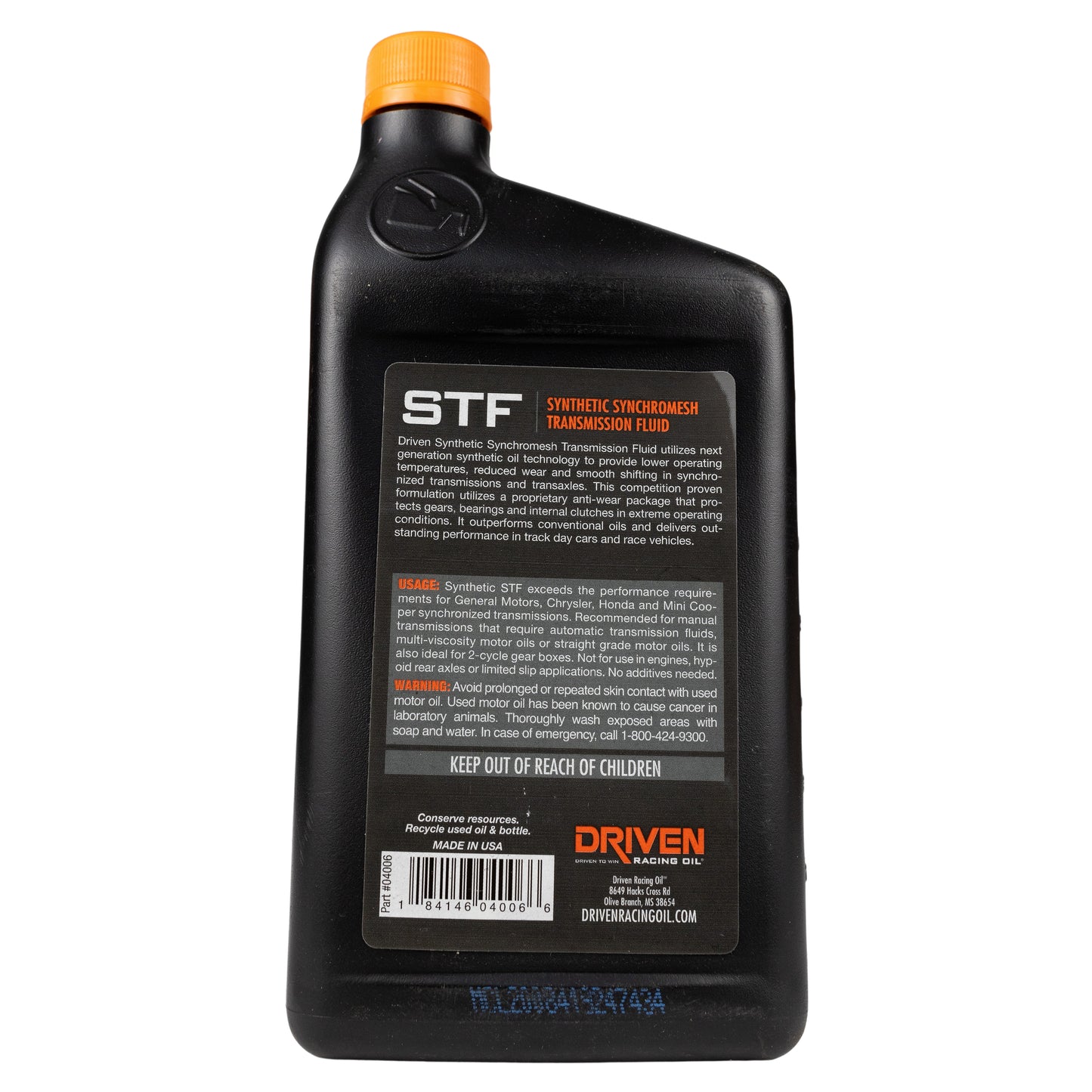 STF Synchromesh Transmission Fluid