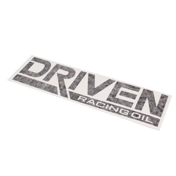 Driven 8" Black Die Cut Decal