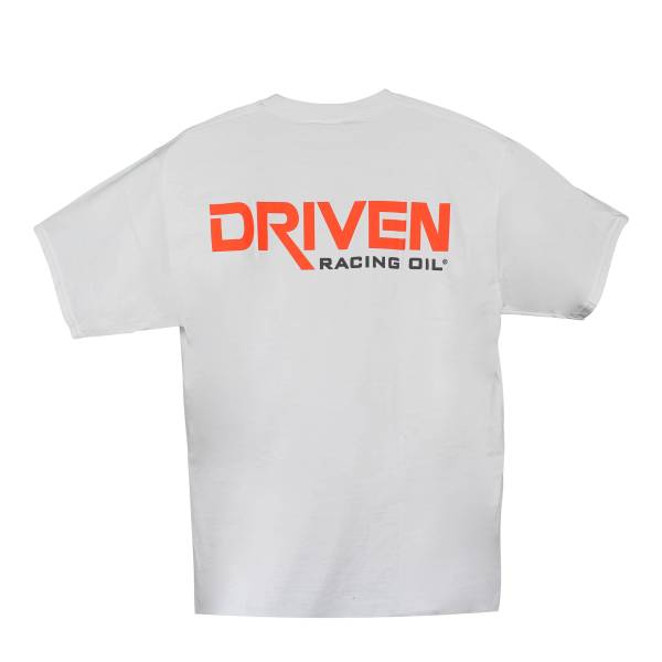 Driven Racing Oil - White T-Shirt