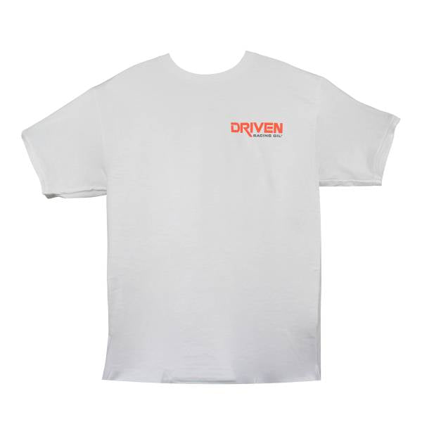 Driven Racing Oil - White T-Shirt