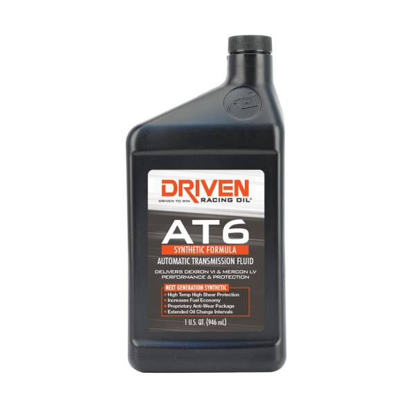 Driven Racing Oil - AT6 Synthetic Racing Automatic Transmission Fluid
