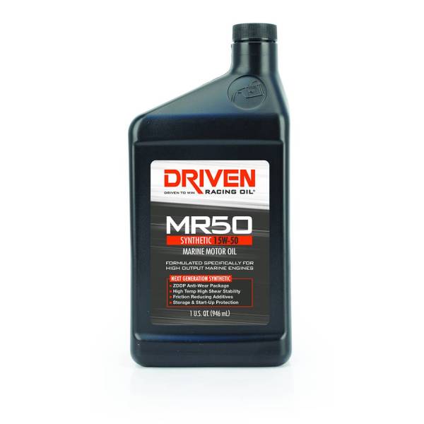 Driven Racing Oil - MR50 15W-50 Synthetic Marine Oil
