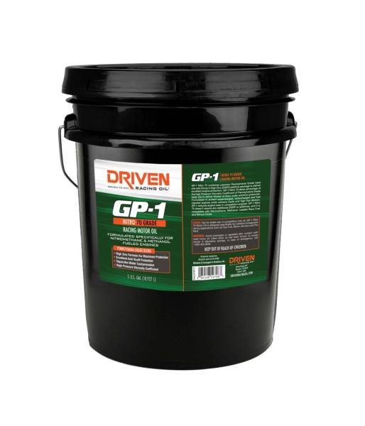 Driven Racing Oil - GP-1 Nitro 70 High Performance Racing Oil - 5 Gallon Pail