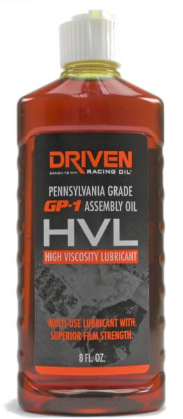 Driven Racing Oil - HVL High Viscosity Lubricant - 8 oz bottle