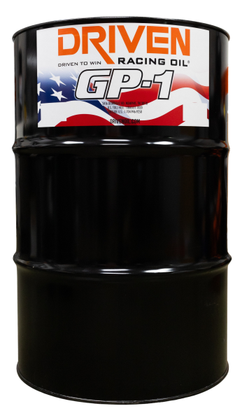 Driven Racing Oil - GP-1 10W-30 Synthetic Blend High Performance Oil - 55 Gal. Drum