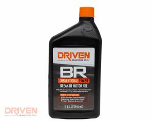 Turbocharged - DRIVEN Break-In Engine Oil - Driven Racing Oil - BR 15W-50 Conventional Break-In Oil