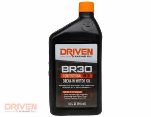 INDY Car/Pro Series/Atlantic - DRIVEN Break-In Engine Oil - Driven Racing Oil - BR-30 5W-30 Conventional Break-In Oil