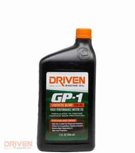 GT Class Sports Cars - Sprint - GP-1 Synthetic Blend Engine Oil - Driven Racing Oil - GP-1 15W-40 Synthetic Blend High Performance Oil