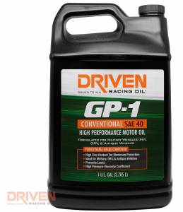Driven Racing Oil - GP-1 Conventional SAE 40