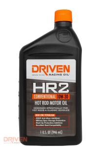Shop By Product - Hot Rod Engine Oils - Driven Racing Oil - HR2 10w-30 Conventional Hot Rod Oil