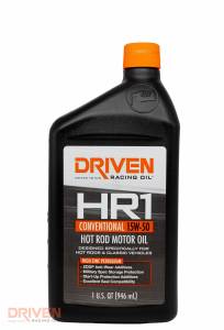Shop By Product - Hot Rod Engine Oils - Driven Racing Oil - HR1 15W-50 Conventional Hot Rod Oil