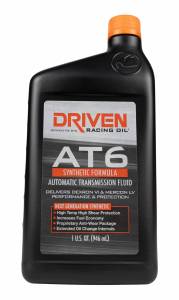 Driven Racing Oil - AT6 Synthetic Racing Automatic Transmission Fluid