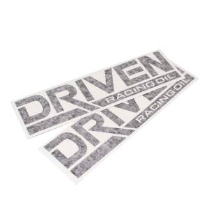 Driven Racing Oil - Driven 8" Black Die Cut Decal - Image 1