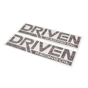 Driven Racing Oil - Driven 8" Black Die Cut Decal - Image 2